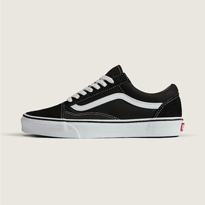 Vans Old Skool Shoe Black/White Classic Sixe 7